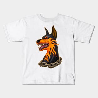 MAX Doberman Gym Kids T-Shirt